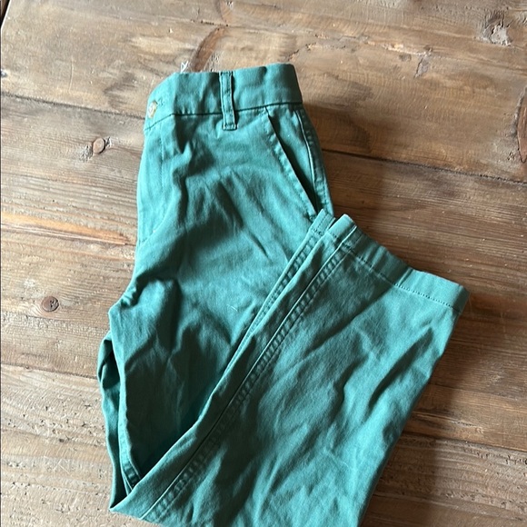 Crewcuts Green Chinos Lightweight Cotton Blend - Picture 3 of 3